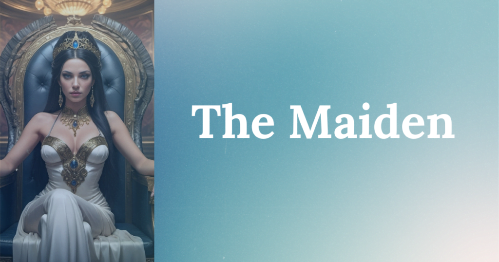 An image of the Feminine Archetype The Maiden